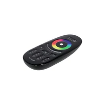 Group Control RGBW csoport (zóna) távirányító RGB+fehér LED szalaghoz, fekete