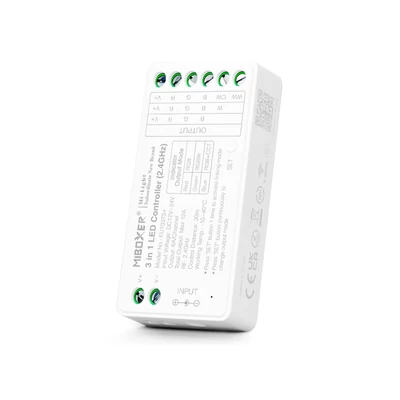 Group Control RGBW csoport (zóna) vezérlő RGB+fehér LED szalaghoz