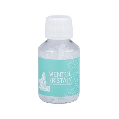 Menthol kristály, légúttisztító és bőrápoló hatású felöntőkristály 50g