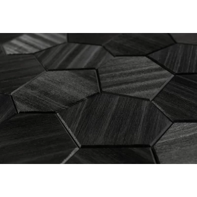 3D szauna burkolat - ROYAL BLACK